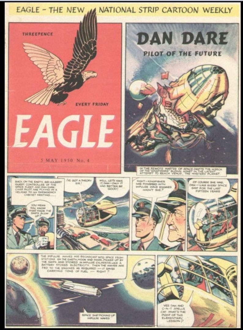 Eagle Comics 1950-1994 Dan Dare Vintage Comics 700 Issues Digital Download CBR Format image 7