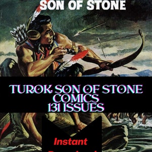 Turok Son of Stone Comics: 131 Vintage US Issues (Digital Download)