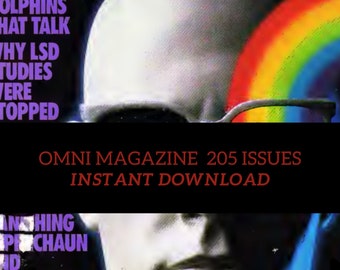 OMNI Magazine - Science Fiction & Futurism - 205 Issues Digital Download