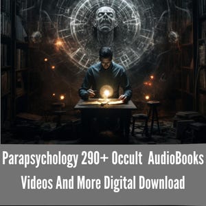 Parapsychology Occult Vintage 290+ Audio Books, Videos, and Much More Digital Download - Explore the Depths of the Paranormal and Esoteric!