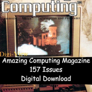 Amazing Computing Magazine 157 vintage uitgaven Digitale download: ontdek de evolutie van computers!