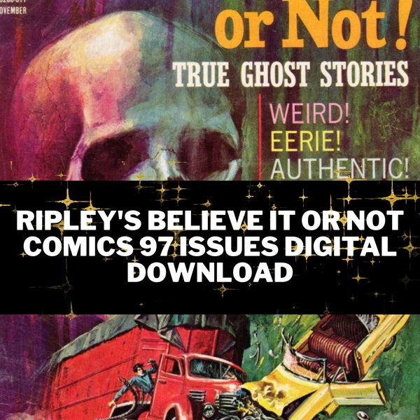 Ripley's Believe it or not comics 97 Issues Digital Download-CBR Format