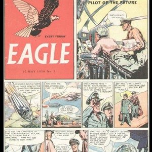 Eagle Comics 1950-1994 Dan Dare Vintage Comics 700 Issues Digital Download CBR Format image 6