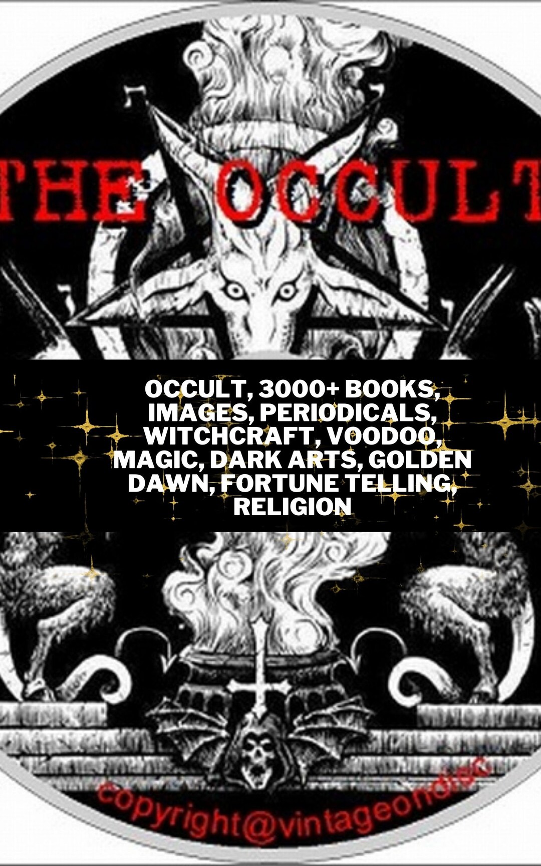 Occult Books 3000+ Vintage Books, Images, Periodicals - Witchcraft, Voodoo,  Magic, Dark Arts, Golden Dawn, Fortune Telling, Digital Download - Etsy
