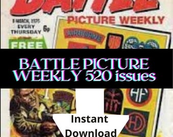 Battle Picture Weekly 520 Issues & specials  Instant Download-cbr Format