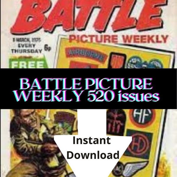 Battle Picture Weekly 520 Issues & specials  Instant Download-cbr Format