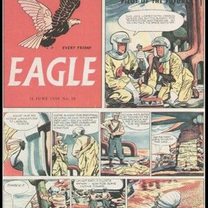 Eagle Comics 1950-1994 Dan Dare Vintage Comics 700 Issues Digital Download CBR Format image 4