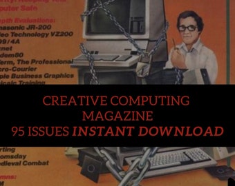 Creative Computing Magazine Vintage Us Computing Magazine 95 Issues Digital Download