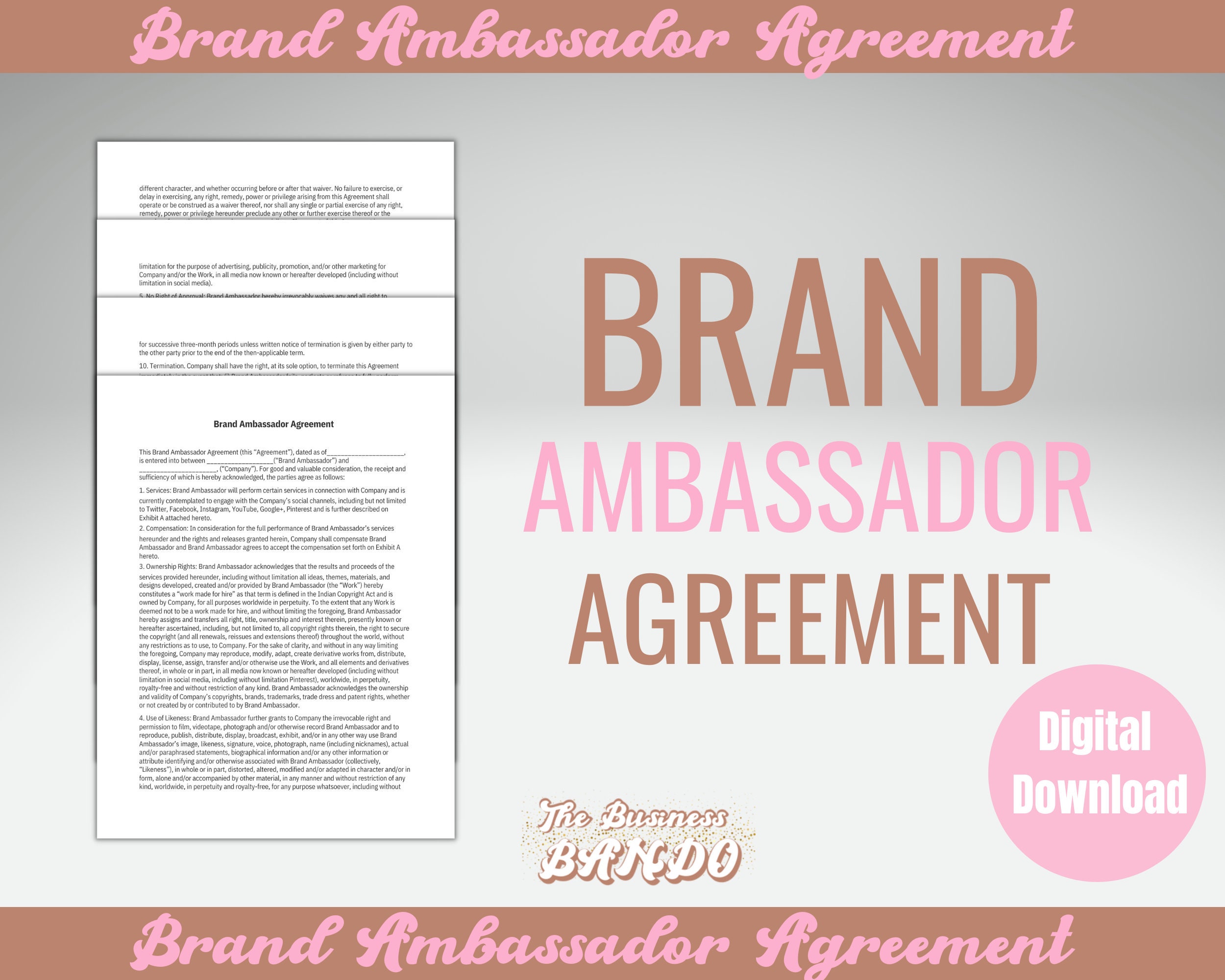 Brand Ambassador Agreement Brand Ambassador Contract Legal Etsy Australia brand-ambassador-agreement-brand-ambassador-contract-legal-etsy-australia