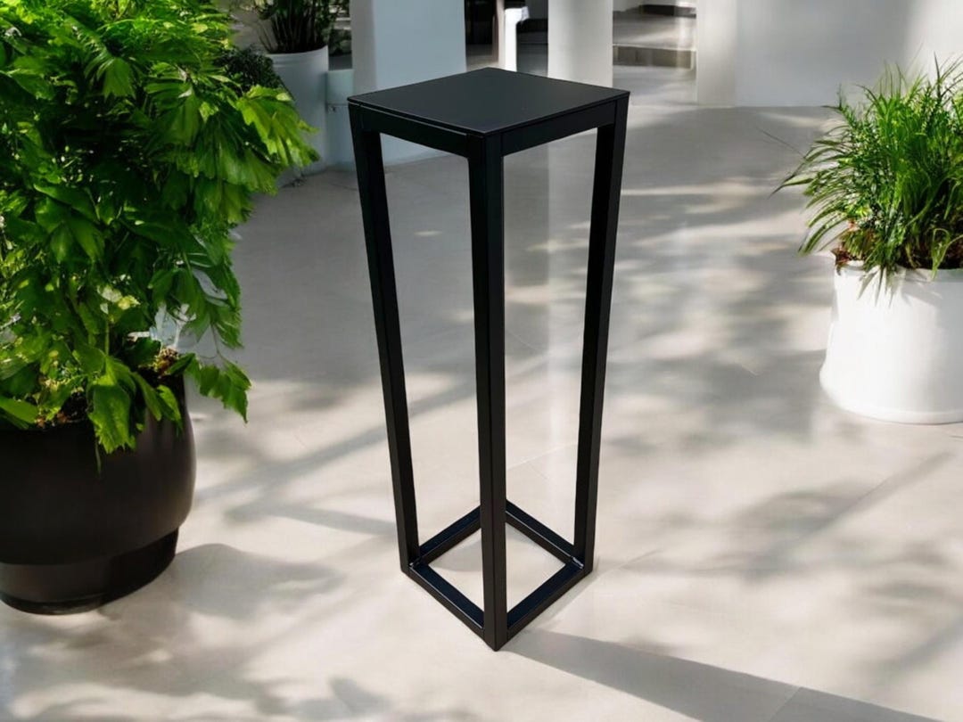 Modern Metal Contemporary Accent Pedestal Metal Plant Stand modern-metal-contemporary-accent-pedestal-metal-plant-stand