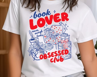 Camiseta para amantes de los libros, camiseta del club de lectura, sudadera divertida para lectores, camiseta para amantes de los libros, regalo para amantes de los libros, camisetas de clubes de lectura, regalo para lectores.