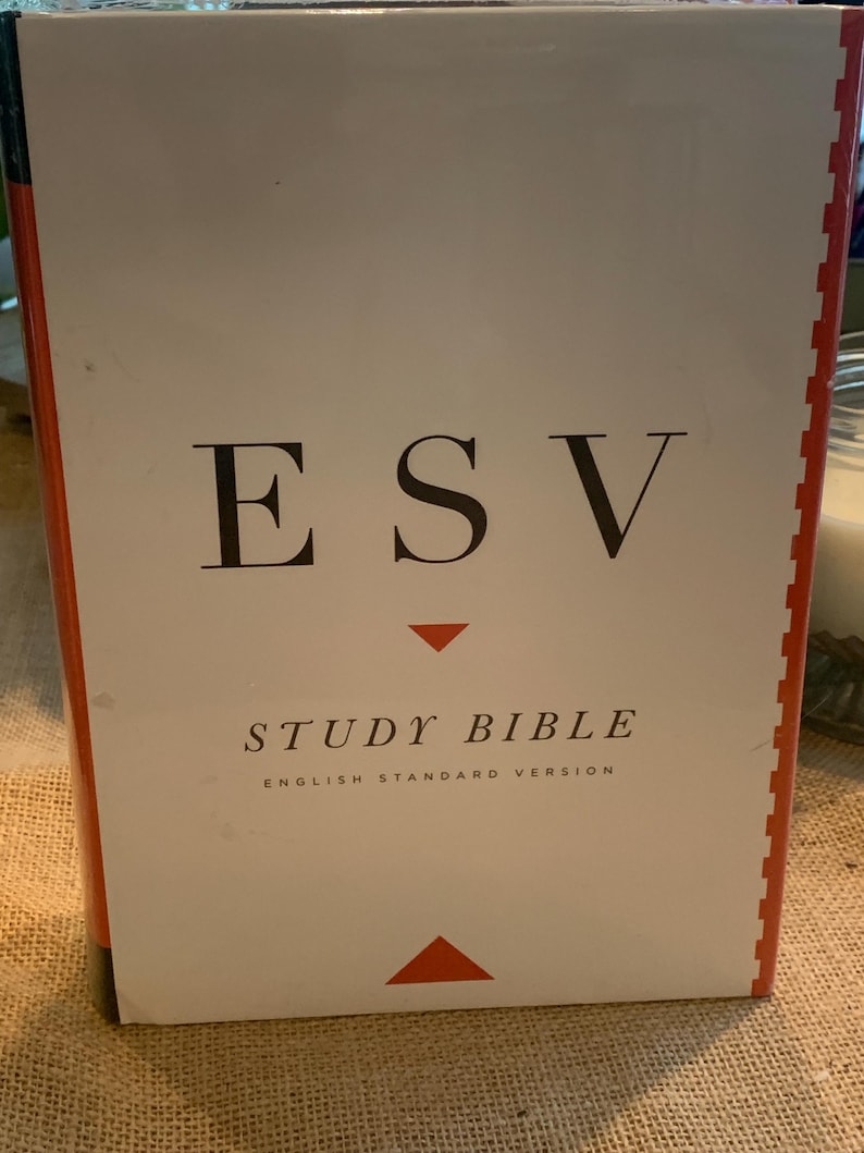 Esv Font New ESV Study Bible, English Standard Version, With Notes & Concordance ...