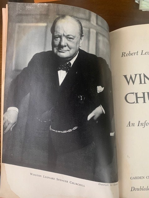 Winston Churchill Book Set - Etsy