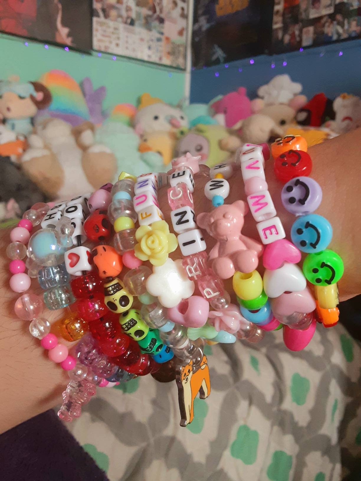 Customizable Kandi Bracelet Mystery Box kidcore Y2k Scene Etsy