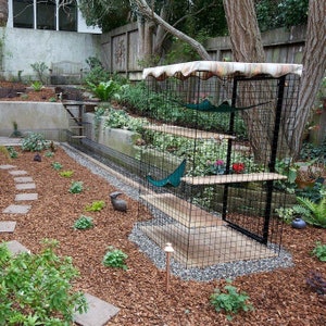 My Own Den Habitat Haven Catio Enclosure Standard & Petit image 1