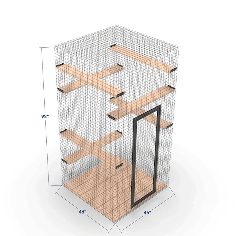 My Own Den Habitat Haven Catio Enclosure Standard & Petit image 10