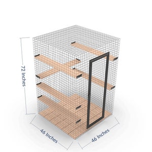 My Own Den Habitat Haven Catio Enclosure Standard & Petit image 9