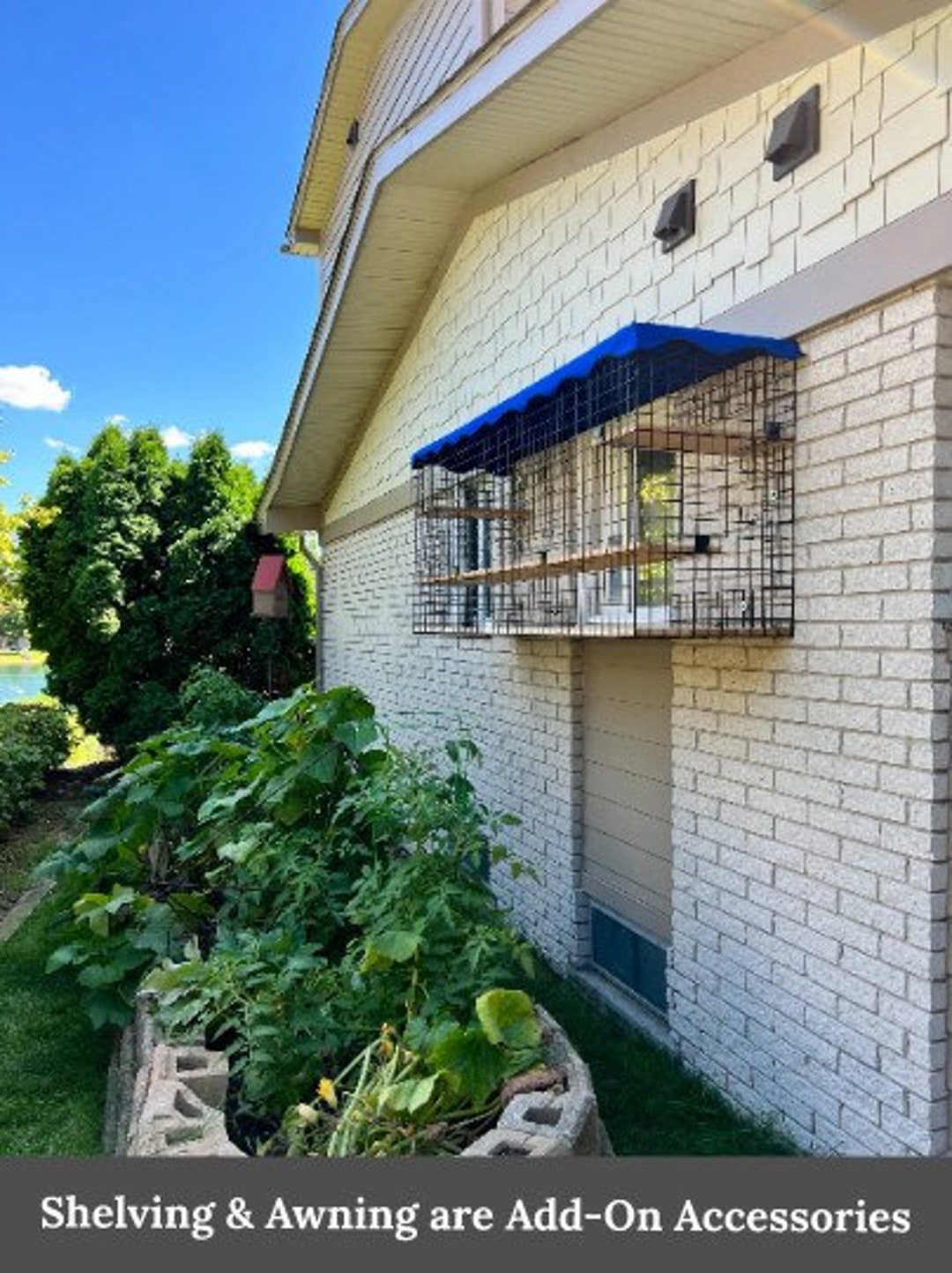 SM/MD Habitat Haven Window Catio Enclosure Etsy