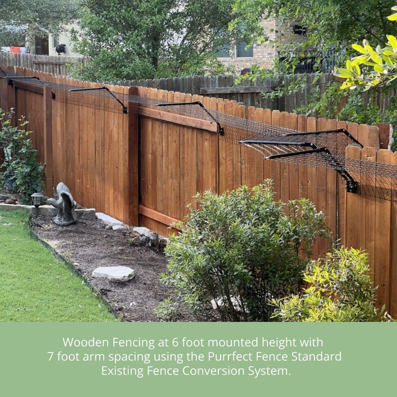 Existing Fence Conversion System Kit for Cats Etsy