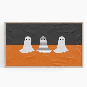 Ghosts  Frame TV Art, Halloween Samsung Frame TV Art, Frame TV Art, Samsung Frame Art, Digital Download Halloween