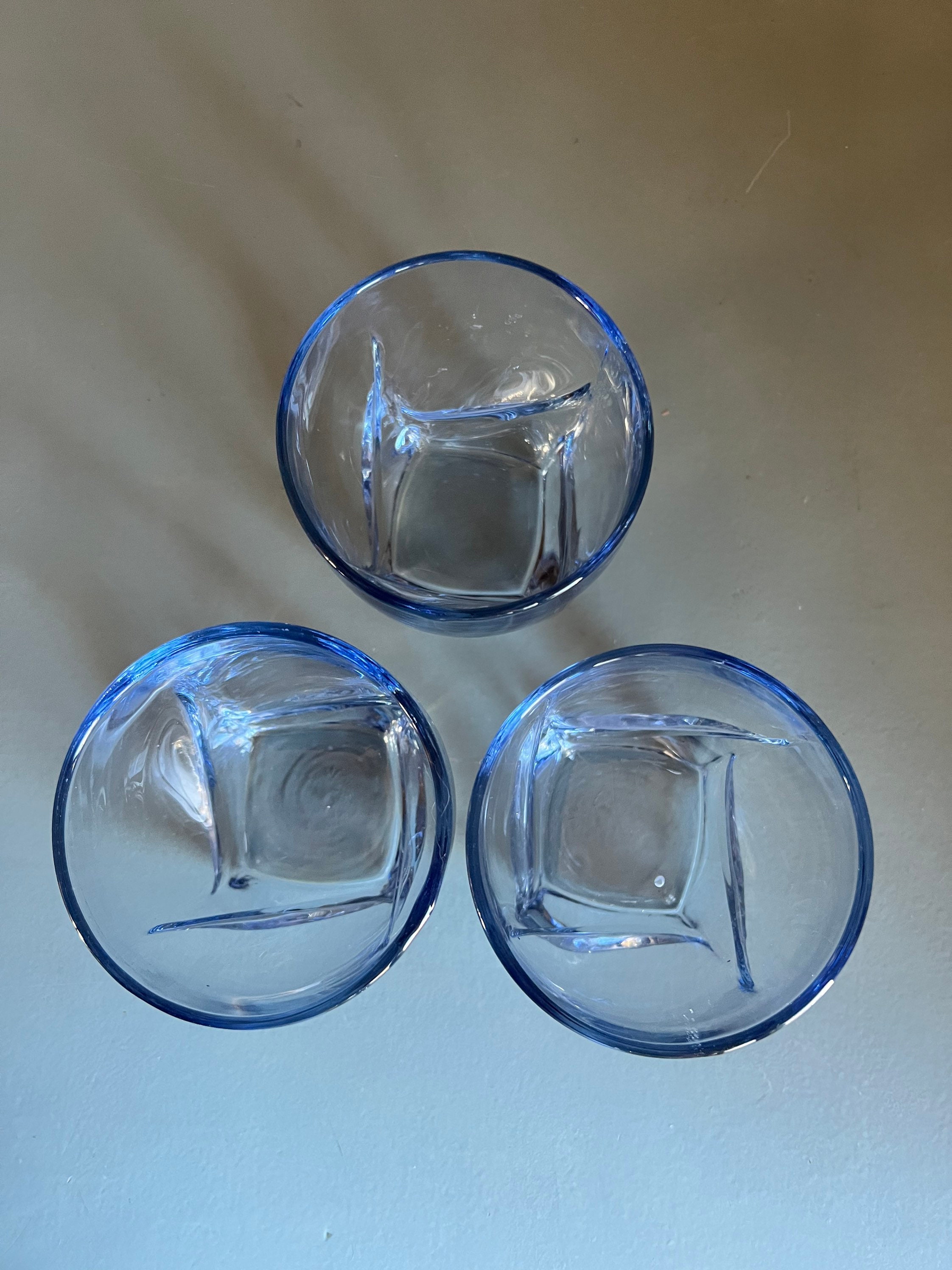 Libbey Imperial Old Fashioned Low Ball Glasses Vintage Misty Etsy