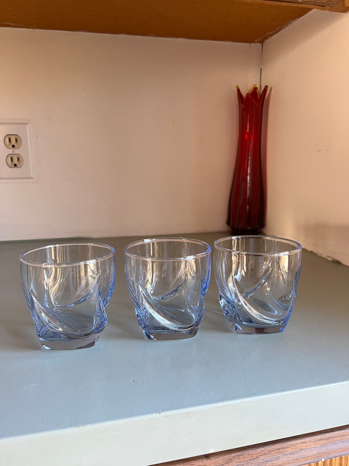 Libbey Imperial Old Fashioned Low Ball Glasses Vintage Misty Etsy