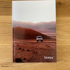 Spedizione nel deserto, taccuino A6
