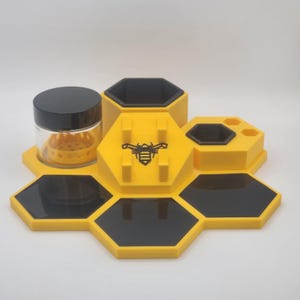 Honeycomb Dab Station (30+ color options)