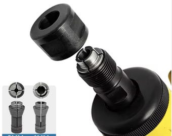 Pneumatic Air Die Grinder 22,000–25,000 RPM – 3mm  6mm Collet Rotary Tool for Wood Carving and cnc Finishing – SR-7035 SR-326