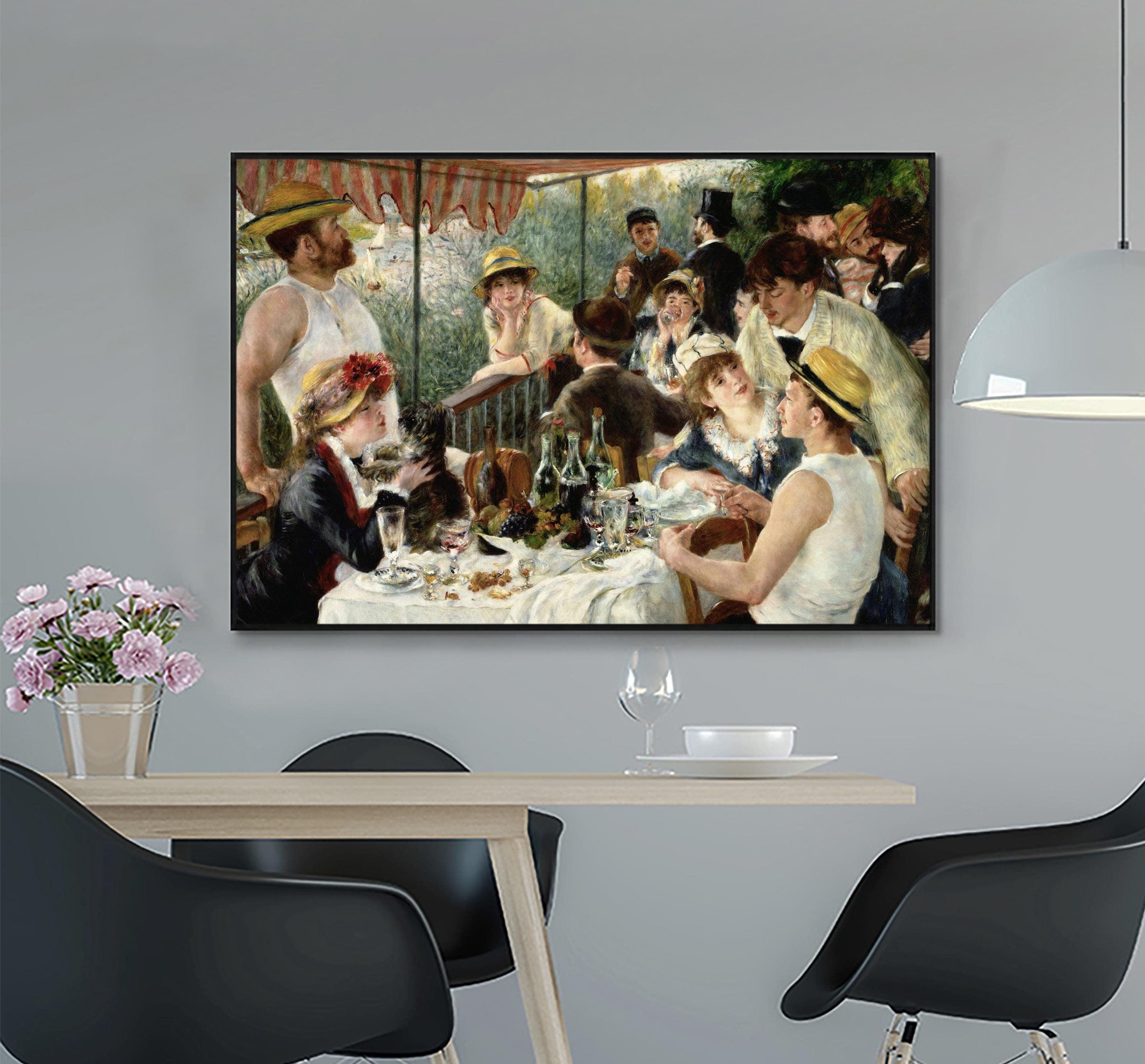 ボート遊びの昼食会 - ピエール＝オーギュスト・ルノワール - 有名な