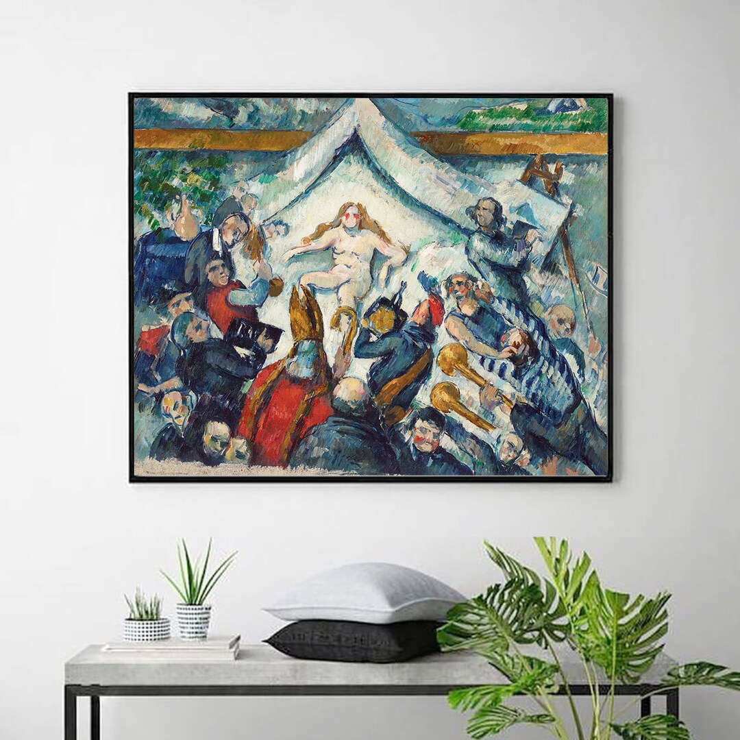 The Eternal Femininepaul Cezanne,home Office Decor,fine Art Poster
