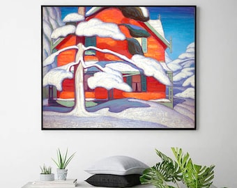 lauren_harris_32-Lawren Stewart Harris,office decor, geometric abstractions,the Group of Seven,Canadian landscape art,Custom sizes available