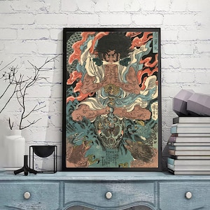 色々な絵画（プリント）集 絵画「おわんクラゲと仲間たち」 F-4号（版画） - KAORU'S