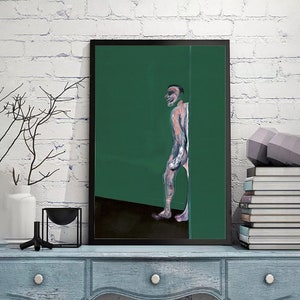Walking-Figure-Francis Bacon,Home Office Decor,Modern Wall Decor, Surrealist Art,canvas art,Giclee Print,Custom sizes available