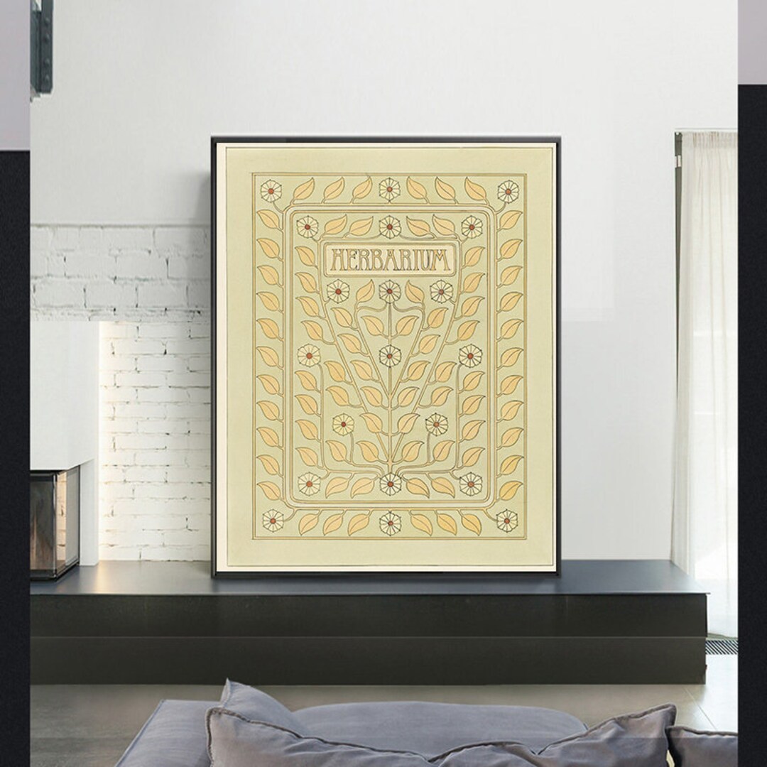 Design for Herbarium Book Coverjulie De Graag Cropped,realism,post