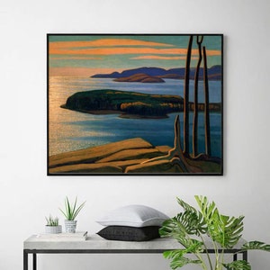 lauren_harris_13-Lawren Stewart Harris,office decor, geometric abstractions,the Group of Seven,Canadian landscape art,Custom sizes available