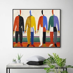 Malevich-Kazimir Malevich,Home office decor,Suprametism,Gift Idea,Abstract Modern Posters,canvas Wall Art poster,Custom sizes available