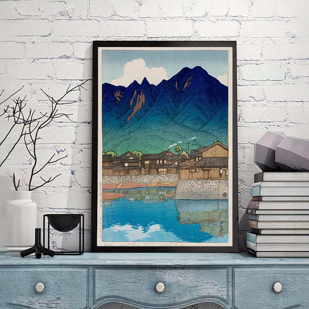 Nihon Fukei Senshu-kawase Hasui,home Office Decor,kawase Hasui