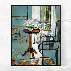 The Window-Henri Matisse,Home Office Decor,Matisse Poster,Giclee Print,Expressionism,Fauvism,Wall Art,Custom size available