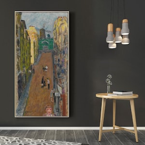 MOULIN OU MOULIN de la-Pierre Bonnard,Home Office Decor,Fine Art Poster,Leinwand Kunst,Wand Deko Poster,Giclee Druck,Custom größen verfügbar