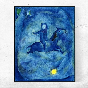 Marc chagall horse - Etsy 日本