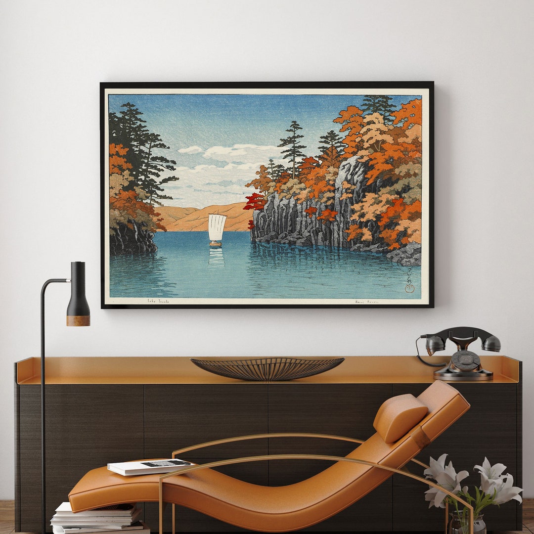 Calendarkawase Hasui,home Office Decor,kawase Hasui Print, Japanese
