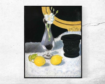 Henri Matisse,still Life With Lemon,nature Morte Au Citron, 1917