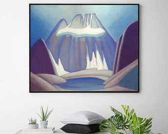 lauren_harris-Lawren Stewart Harris, office decor, geometric abstractions,the Group of Seven,Canadian landscape art,Custom sizes available