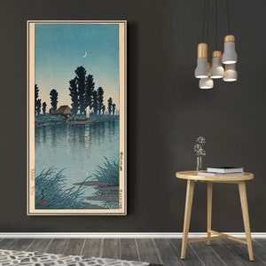woodblock prints-Kawase Hasui,Home office decor,Kawase Hasui Print, Japanese Print ,Ukiyo-e Poster ,Wall Art poster,Custom sizes available