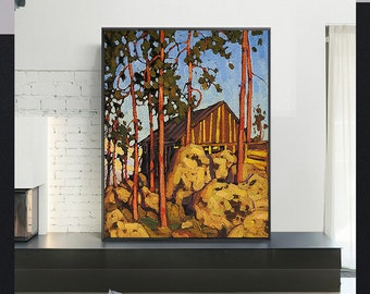 lauren_harris_334-Lawren Stewart Harris,homedecor, geometric abstractions,the Group of Seven,Canadian landscape art,Custom sizes available