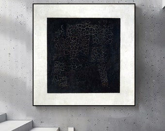 カジミール・マレーヴィチ展「黒の正方形」1915年ロシア抽象芸術