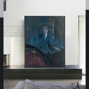 study-for-a-portrait-Francis Bacon,Home Office Decor,Modern Wall Decor, Surrealist Art,canvas art,Giclee Print,Custom sizes available