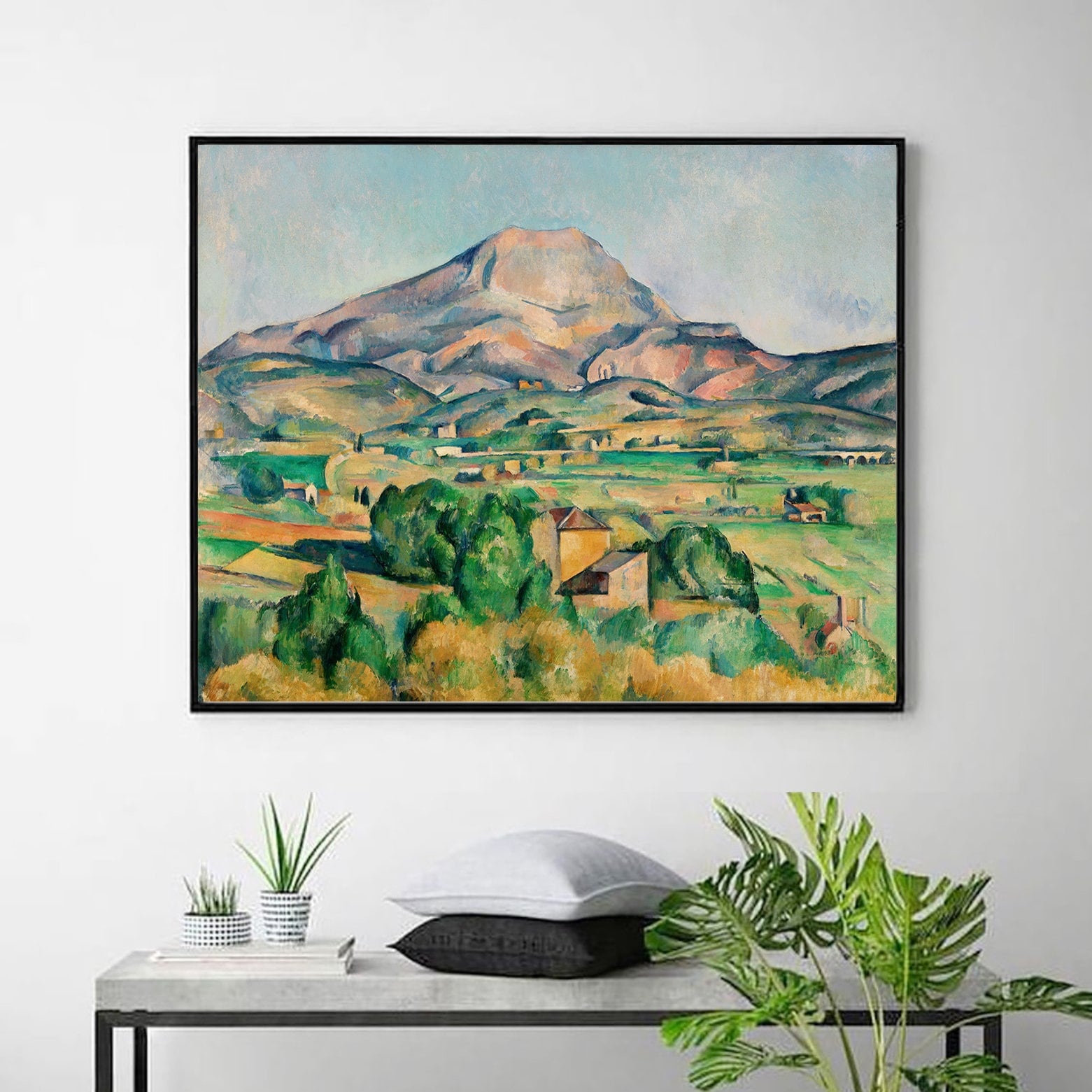 Mont Saintevictoirepaul Cezanne,home Office Decor,fine Art Poster