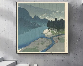 Kawase Hasui-035-Kawase Hasui,Home office decor,Kawase Hasui Print, Japanese Print ,Ukiyo-e Poster ,Wall Art poster,Custom sizes available